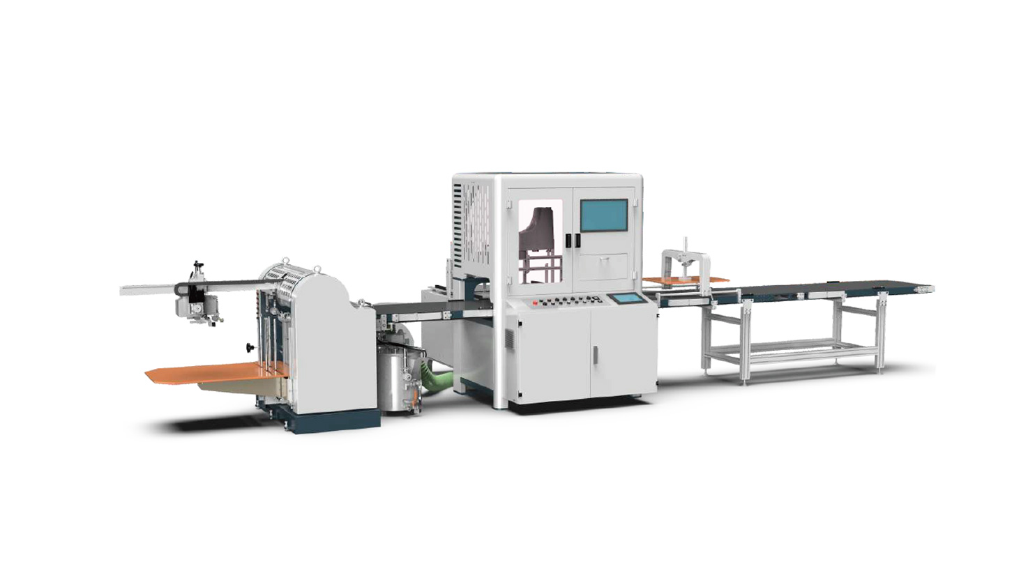 HM-600E Automatic Gluing and Spotter Machine